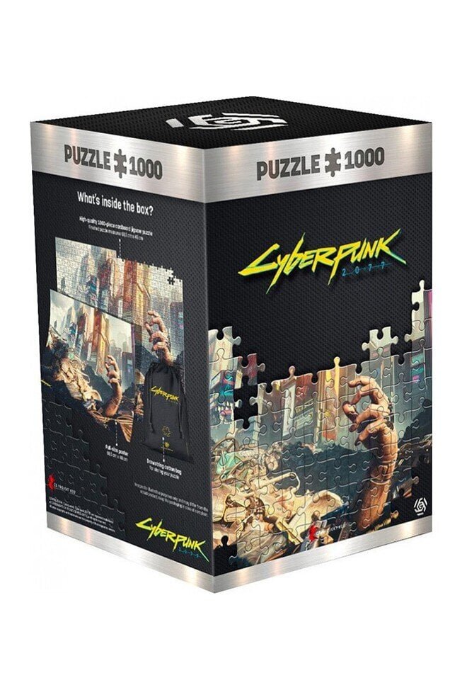 Pusle Cyberpunk 2077: Hand, 1000 d. цена и информация | Pusled lastele ja täiskasvanutele | hansapost.ee