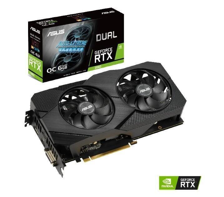 Graphics Card GeForce RTX 2060, GDDR6 hind ja info | Videokaardid | hansapost.ee