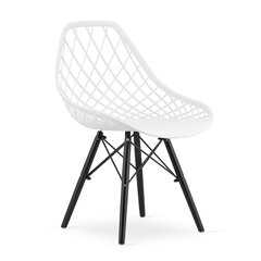 4-tooli komplekt Sakai, must/valge цена и информация | Muf-Art Кухонная мебель | hansapost.ee