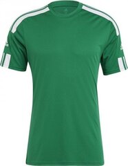 Футболка мужская Adidas Squadra 21 JSY GN5721, зеленая цена и информация | Adidas Спорт, досуг, туризм | hansapost.ee