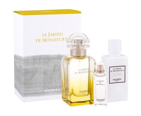 Komplekt Hermes Le Jardin naistele: EDT 50 ml + EDT 7,5 ml + niisutav ihupiim 40 ml hind ja info | Parfüümid naistele | hansapost.ee