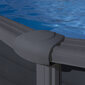Ovaalne karkassiga bassein Gre Granada koos liivafiltriga, 610x375x132 cm hind ja info | Basseinid | hansapost.ee