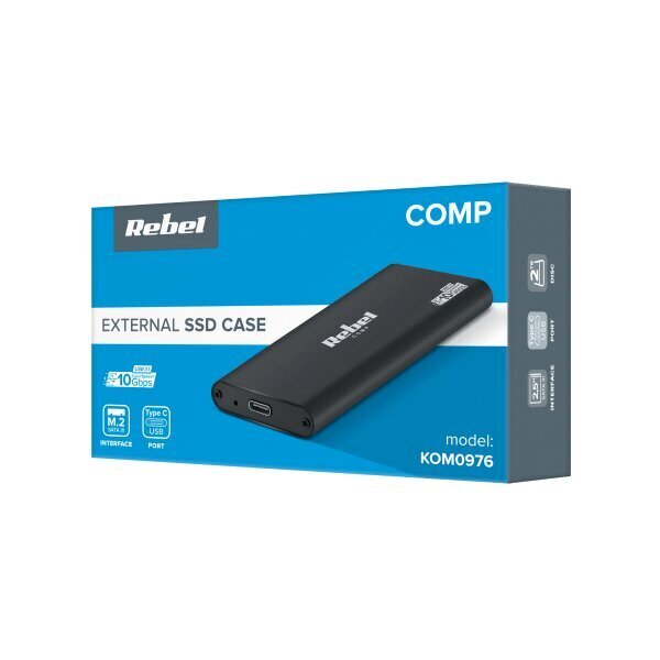 Rebel välise kõvaketta sahtel Box M2 USB C 3.0 SSD hind ja info | Mälupulgad | hansapost.ee