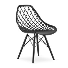 4-tooli komplekt Sakai, must hind ja info | Muf-Art Köögimööbel | hansapost.ee
