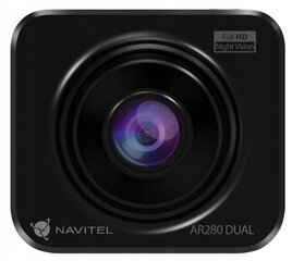 Видеорегистратор Navitel AR280 Dual, черный цена и информация | Видеорегистраторы | hansapost.ee