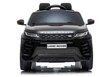 Kahekohaline elektriauto Lean Range Rover Evoque, must цена и информация | Laste elektriautod | hansapost.ee