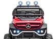 Ühekohaline laste elektriauto Mercedes Unimog S, punane hind ja info | Laste elektriautod | hansapost.ee