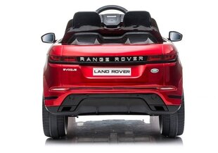 Kahekohaline elektriauto Lean Range Rover Evoque, punaseks värvitud price and information | Laste elektriautod | hansapost.ee