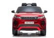 Kahekohaline elektriauto Lean Range Rover Evoque, punaseks värvitud hind ja info | Laste elektriautod | hansapost.ee