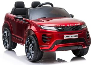 Kahekohaline elektriauto Lean Range Rover Evoque, punaseks värvitud цена и информация | Электромобили для детей | hansapost.ee