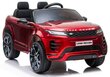 Kahekohaline elektriauto Lean Range Rover Evoque, punaseks värvitud hind ja info | Laste elektriautod | hansapost.ee