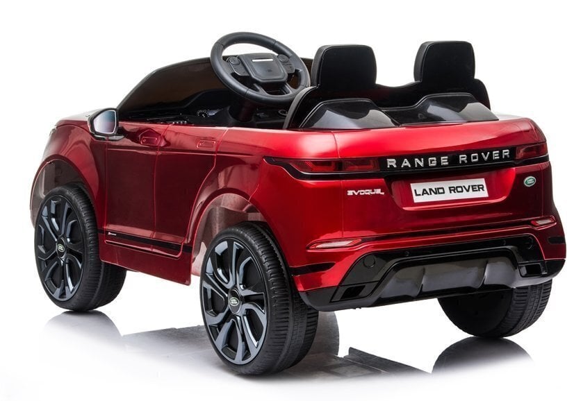 Kahekohaline elektriauto Lean Range Rover Evoque, punaseks värvitud цена и информация | Laste elektriautod | hansapost.ee