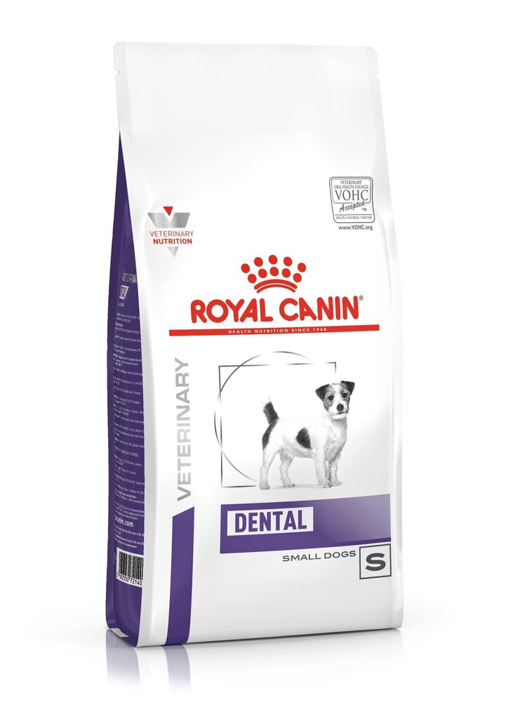 Royal Canin hamba/suuhügieeniprobleemidega koerad Dental Small Dog, 1,5 kg цена и информация | Koerte kuivtoit ja krõbinad | hansapost.ee