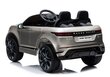 Kahekohaline elektriauto Lean Range Rover Evoque, hõbedane цена и информация | Laste elektriautod | hansapost.ee