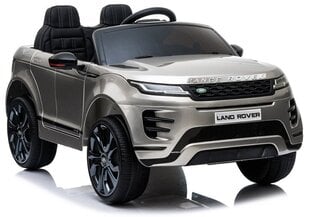 Kahekohaline elektriauto Lean Range Rover Evoque, hõbedane price and information | Laste elektriautod | hansapost.ee