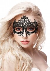 Ouch! сексуальная маска для лица Queen Black Lace Mask цена и информация | БДСМ и фетиш | hansapost.ee
