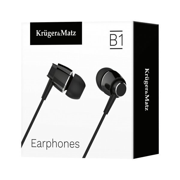 Kruger&Matz KMPB1-B, black hind ja info | Kõrvaklapid | hansapost.ee