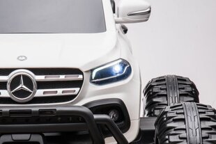 Одноместный детский электромобиль Mercedes DK-MT950 4x4, белый цена и информация | Электромобили для детей | hansapost.ee