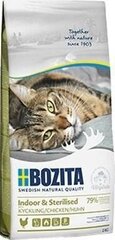 Bozita Indoor & Sterilised Chicken 0,4 кг цена и информация | Сухой корм для кошек | hansapost.ee