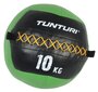 Wallball Tunturi 10 kg, roheline цена и информация | Topispallid | hansapost.ee