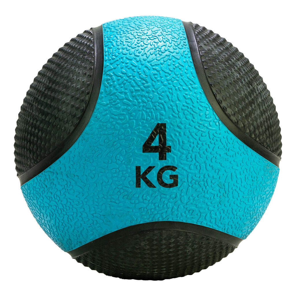 Jõutreeningu pall Tunturi 4 kg, sinine/must hind ja info | Topispallid | hansapost.ee