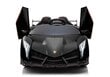 Kahekohaline elektriauto lastele Lamborghini Veneno, must цена и информация | Laste elektriautod | hansapost.ee