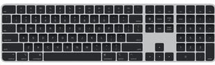 Magic Keyboard with Touch ID and Numeric Keypad for Mac models with Apple silicon - Black Keys - International English - MMMR3Z/A hind ja info | Klaviatuurid | hansapost.ee