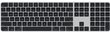 Magic Keyboard with Touch ID and Numeric Keypad for Mac models with Apple silicon - Black Keys - International English - MMMR3Z/A цена и информация | Klaviatuurid | hansapost.ee