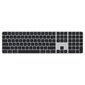 Magic Keyboard with Touch ID and Numeric Keypad for Mac models with Apple silicon - Black Keys - International English - MMMR3Z/A hind ja info | Klaviatuurid | hansapost.ee