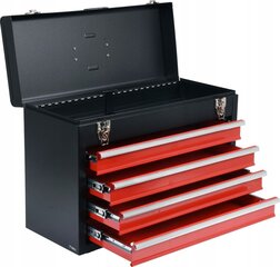 Ящик для инструментов Yato с 4 ящиками цена и информация | Ящики для инструментов, держатели | hansapost.ee
