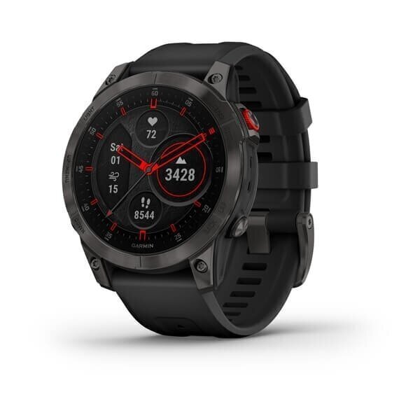 Garmin epix Gen 2 Sapphire Black Titanium/Black цена и информация | Nutikellad, laste nutikellad | hansapost.ee