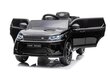 Ühekohaline laste elektriauto Range Rover BBH-023, must цена и информация | Laste elektriautod | hansapost.ee
