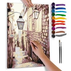 Картина для рисования по номерам - Старые провансальские улочки цена и информация | Живопись по номерам | hansapost.ee