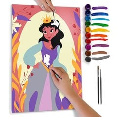 Картина для рисования по номерам - Принцесса цена и информация | Живопись по номерам | hansapost.ee