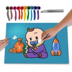 Картина для рисования по номерам - Малыш Босс цена и информация | Живопись по номерам | hansapost.ee
