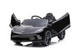 Ühekohaline elektriauto lastele McLaren GT 12V, must hind ja info | Laste elektriautod | hansapost.ee