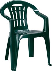 Садовый стул Mallorca, темно-зеленый цена и информация | Садовые стулья, кресла, пуфы | hansapost.ee
