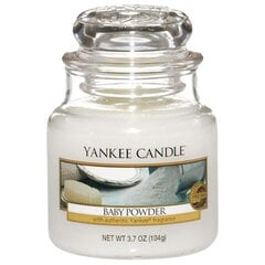 Lõhnaküünal Yankee Candle Baby Powder, 104 g hind ja info | Küünlad, küünlajalad | hansapost.ee