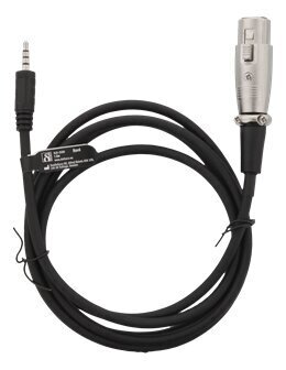 Deltaco XLR-2000, XLR, 3.5 mm, 1.5m hind ja info | Juhtmed ja kaablid | hansapost.ee