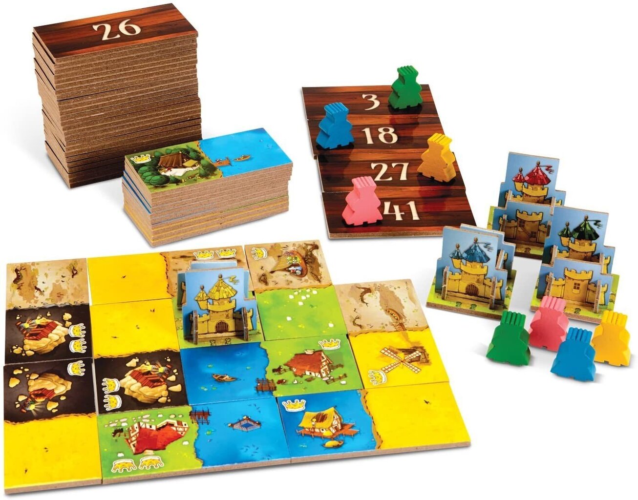 Настольная игра Kingdomino, EN цена | hansapost.ee