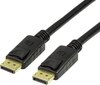 DisplayPort Kaabel LogiLink 3 m Must цена и информация | Juhtmed ja kaablid | hansapost.ee
