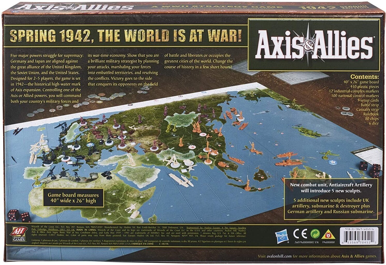 Lauamäng Axis & Allies 1942 (2nd Edition), EN hind ja info | Lauamängud ja mõistatused perele | hansapost.ee