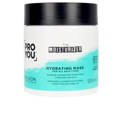 Juuksemask Revlon Professional Hydrating Mask Pro You The Moisturizer, 500 ml price and information | Hair masks, oils and serums | hansapost.ee