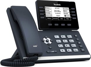 Lauatelefon Yealink 553209, must цена и информация | Стационарные телефоны | hansapost.ee