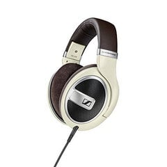 Премиум-накладные наушники аудиофильского уровня с открытой спиной Sennheiser HD 599 On-Ear Brown/White цена и информация | Наушники | hansapost.ee