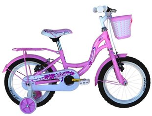 ВЕЛОСИПЕД 14" JUNIOR LADY TAYLOR/ROSE 8001446119921 COPPI цена и информация | Велосипеды | hansapost.ee