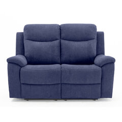 Двухместный диван Recliner Home4You Milo, 155x96xH103 см, синий цена и информация | Кресла для отдыха | hansapost.ee