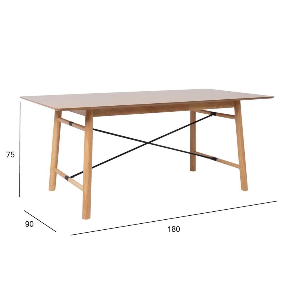 Söögilaud Emerald 180x90xH75cm hind ja info | Köögilauad, söögilauad | hansapost.ee