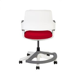 Lastetool ROOKEE 64x64xH76-93cm, tumepunane, valge plastkorpus price and information | Office chairs | hansapost.ee