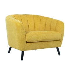 Кресло Home4You Melody, 100x88xH76 см, желтое цена и информация | Кресла для отдыха | hansapost.ee